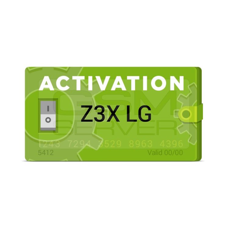 اکتیویشن LG برای z3x