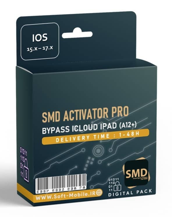 بایپس آیکلود آیپد ( +iPad A12 ) با آنتن SMD