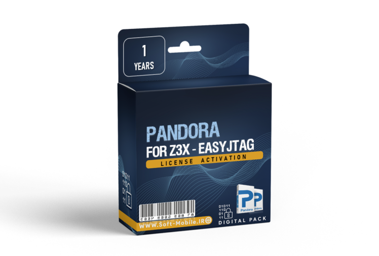 اکتیو Pandora روی باکس Z3X و EasyJtag