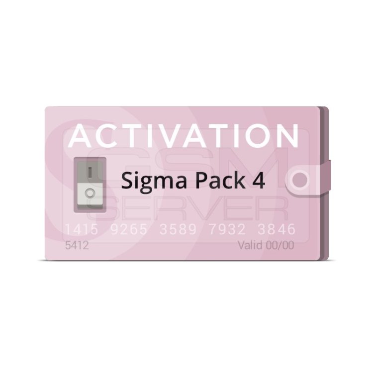 اکتیویشن باکس سیگما sigma پک 4 |سافت موبایل