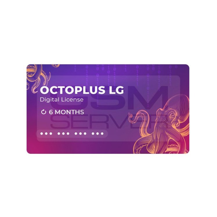 لایسنس 6 ماهه Octoplus LG