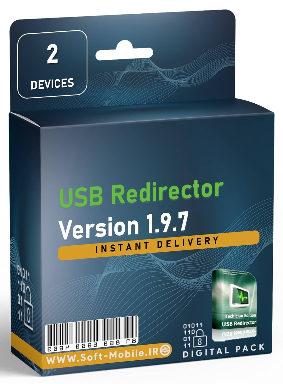  نرم افزار USB Redirector (اشتراک گذاری پورت USB) 