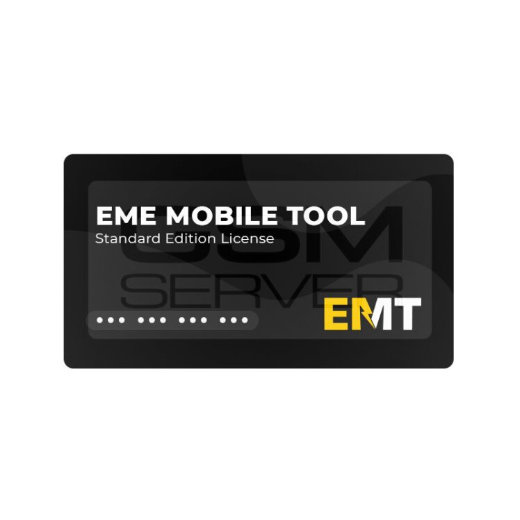 لایسنس نرم افزار EMT Standard Edition
