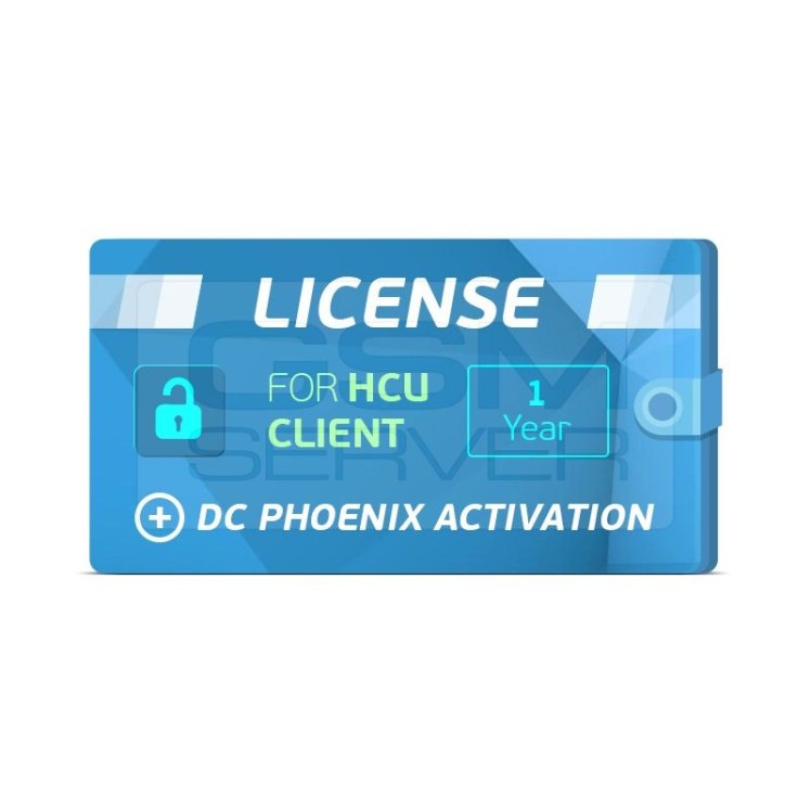 اکتیویشن 1 ساله HCU Client+DC PHOENIX