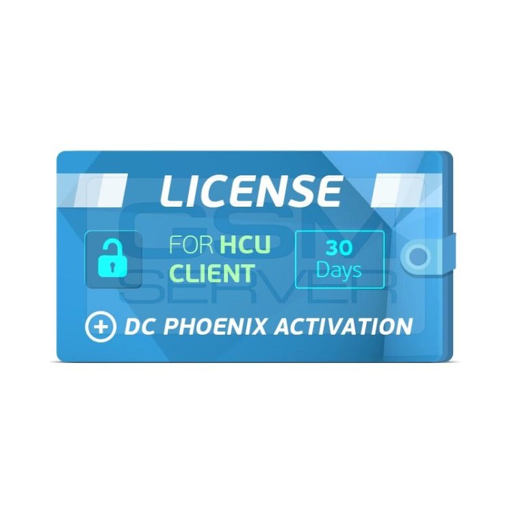 اکتیویشن 30 روز HCU Client+DC PHOENIX