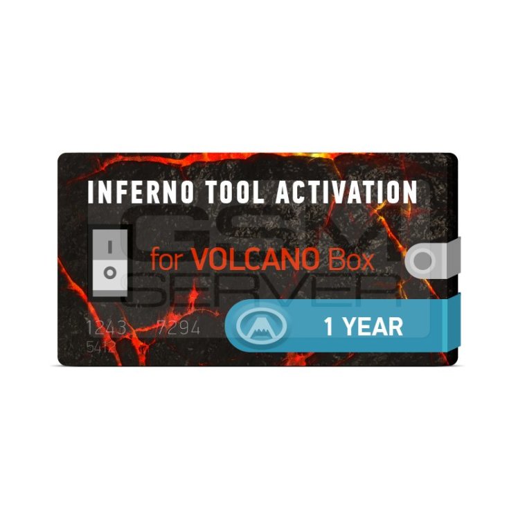 اکتیویشن inferno tool برای باکس Volcano